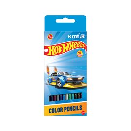 Карандаши цветные Kite Hot Wheels двосторонні, 12 шт. 24 кольори (HW25-054)