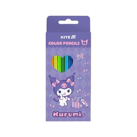 Карандаши цветные Kite Kuromi. HK-2 12 кольорів (HK25-051-2)