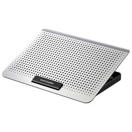 Підставка до ноутбука IceCoorel 10-15.6", 1*180mm 580 RPM, 2*USB, 350x225x26mm, Silver (A18)