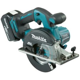 Дискова пила Makita по металлу LXT, 4Аг х 2шт, Makpac, 150мм (DCS551RMJ)