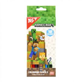 Карандаши цветные Yes Minecraft 12 кольорів (290760)