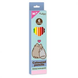 Карандаши цветные Yes Pusheen 6 кольорів (290759)