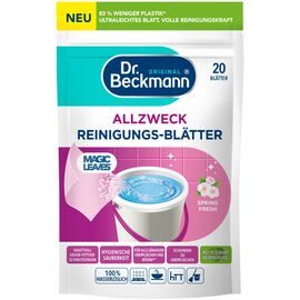 Средство для мытья пола Dr. Beckmann Magic Leaves Растворимые салфетки для уборки Весенняя свежесть 20 шт. (4008455097312)