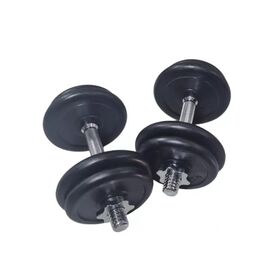 Гантель HSF з гумовим покриттям MD2502 - 2шт по 10 кг (пара) (К00024980)