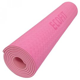 Килимок для фітнесу Ecofit двошаровий 1830х610х6мм рожевий MD9038 (К00019155)