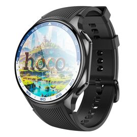 Смарт-часы HOCO Y24 AMOLED Smart sports watch (call version) Black (6942007641005)