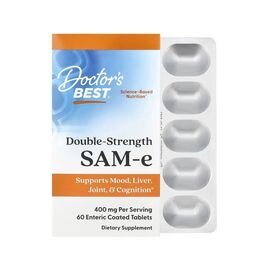 Витаминно-минеральный комплекс Doctor's Best SAM-e (дисульфат тозилат), 400 мг, SAM-e, 60 таблеток (DRB-00252)