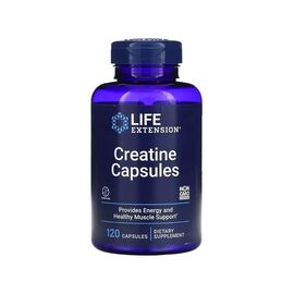 Витаминно-минеральный комплекс Life Extension Креатин, 1000 мг, Creatine Capsules, 120 капсул (LEX-15291)