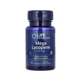 Витаминно-минеральный комплекс Life Extension Ликопин, 15 мг, Mega Lycopene, 90 гелевых капсул (LEX-45509)