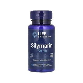 Витаминно-минеральный комплекс Life Extension Расторопша (Силимарин), 100 мг, Silymarin, 90 вегетарианских к (LEX-18849)