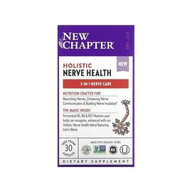 Вітамінно-мінеральний комплекс New Chapter Здоров'я нервової системи, Holistic Nerve Health, 30 капсул (NCR-90366)