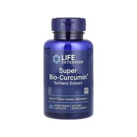 Витаминно-минеральный комплекс Life Extension Куркумин, 400 мг, Super Bio Curcumin, Turmeric Extract, 60 вегетарианских (LEX-40706)