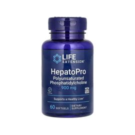 Вітамінно-мінеральний комплекс Life Extension Фосфатидилхолін, 900 мг, HepatoPro, 60 гелевих капсул (LEX-13936)