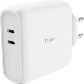 Зарядное устройство Trust Maxo 65W 2xUSB-C PD white (25381_TRUST)