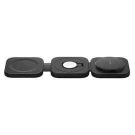 Зарядное устройство Belkin 3in1 Travel Pad Wireless Qi2 15W Black (WIZ024VFBK)