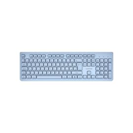 Клавиатура Canyon HKB-W01 Silent Wireless UA Blue (CNS-HKBW01BL)