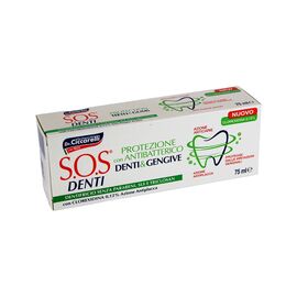 Зубная паста Dr. Ciccarelli S.O.S Denti Protection With Chlorhexidine Антибактериальная с хлоргексидином 75 мл (8002140041501)