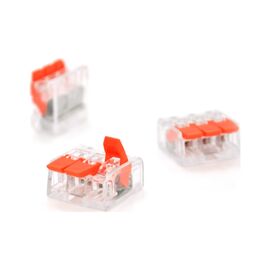 Соединитель кабеля 3-pin аналог WAGO K221-413, 15штпак Voltronic (K221-413/15)