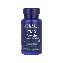 Витаминно-минеральный комплекс Source Naturals Триметилглицин, ТМГ, 500 мг, TMG Powder (Trimethylglycine), Life Extension, 50 г (LEX-34905)