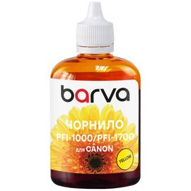 Чернила Barva Canon PFI-1000/PFI-1700 100ml Y, pigment (C1700-977)