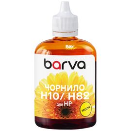 Чорнило Barva HP 10/11/13/82/88100ml yellow, water-soluble (H10-671)