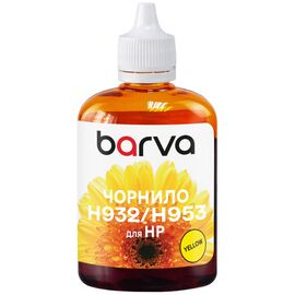 Чорнило Barva HP 933/951/953 100ml, yellow , pigment (H933-803)