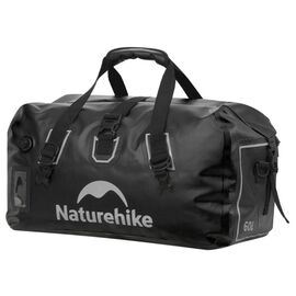 Дорожня сумка Naturehike Водонепроникна CNK2450XB015, 40 л, чорна (6975641883784)
