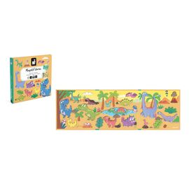 Развивающая игрушка Janod Магнитные истории Динозавры 30 элементов (J05450)