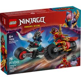 Конструктор LEGO NINJAGO Скоростная гонка Кая на мотоцикле (71838)