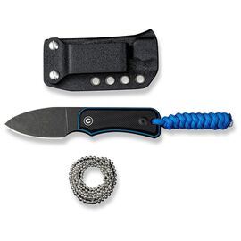 Ніж Civivi Baby Banter Fixed Blade, Black G10, Darkwash (C23045-1)