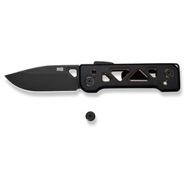 Нож Weknife Tyro, Black Titanium, Darkwash (WE24001-1)