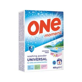 Стиральный порошок One Moment Universal Горная свежесть 400 г (4820178065658)