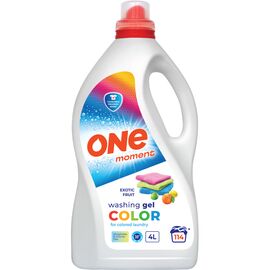 Гель для стирки One Moment Color Exotic Fruit 4 л (4820096036914)