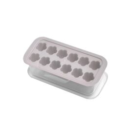 Форма для льда Stenson з контейнером 27 х 12 х 7.5 см Сіра (R92456 grey)