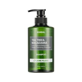 Шампунь Kundal Tea Tree & Macadamia Deep Cleansing Shampoo Ylang-Ylang 500 мл (8809693257850)