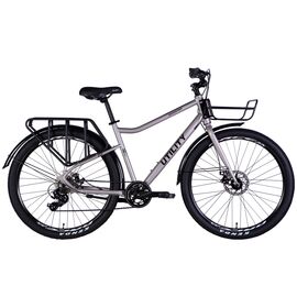 Велосипед Dorozhnik 27.5" UTILITY DD рама-18,5" AL 2025 сірий (OPS-D-27.5-005)