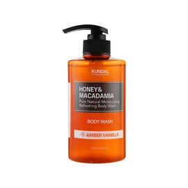 Гель для душу Kundal Honey & Macadamia Body Wash Amber Vanilla 500 мл (8809568742061)