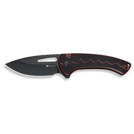 Ніж Sencut Squiggy, Burgundy/Black G10, Darkwash (S24082A-3)