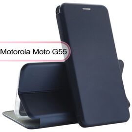Чехол для мобильного телефона BeCover Exclusive Motorola Moto G55 Deep Blue (713520)