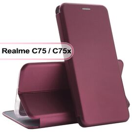 Чехол для мобильного телефона BeCover Exclusive Realme C75 / C75x Red Wine (713512)