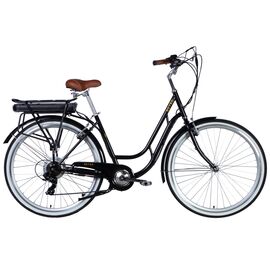 Електровелосипед Dorozhnik 28" eRETRO Vbr рама-19" 36B 12.5А*г 500Вт чорний 2025 (ELB-D-28-072)