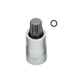 Головка торцевая Toptul SPLINE M10 L55мм 1/2" (BCHA1610)