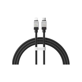 Дата кабель USB-C to Lightning 1.0m CoolPlay Fast Charging 20W black Baseus (CAKW000001)