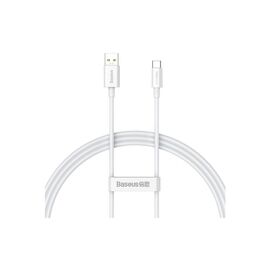 Дата кабель USB 2.0 AM to USB-C 1.0m Superior Fast Charging 60W white Baseus (CAYS000902)