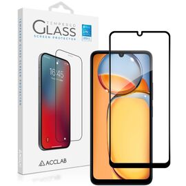 Стекло защитное ACCLAB Full Glue Xiaomi Redmi 13C Black (1283126583209)