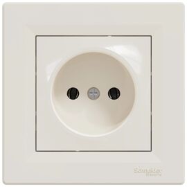 Розетка Schneider Electric ASFORA без заземлення крем (EPH3000123)