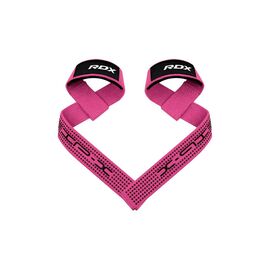 Кистьові лямки RDX S4 Gym Cotton Gel Straps Pink Plus (WAC-S4P+)