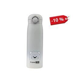 Поїльник-непроливайка FreeON термопляшка, сіра 480 мл (380715)