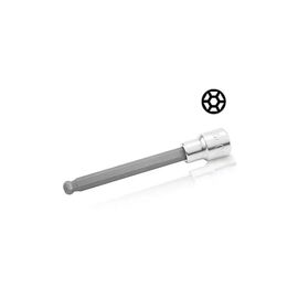 Насадка Toptul шестигранник HEX 5 мм 140мм 1/2" с шаром (BCSA1605)