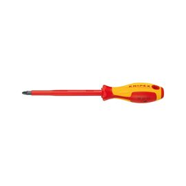 Отвертка KNIPEX с крестовым шлицем Pozidriv VDE (98 25 02)